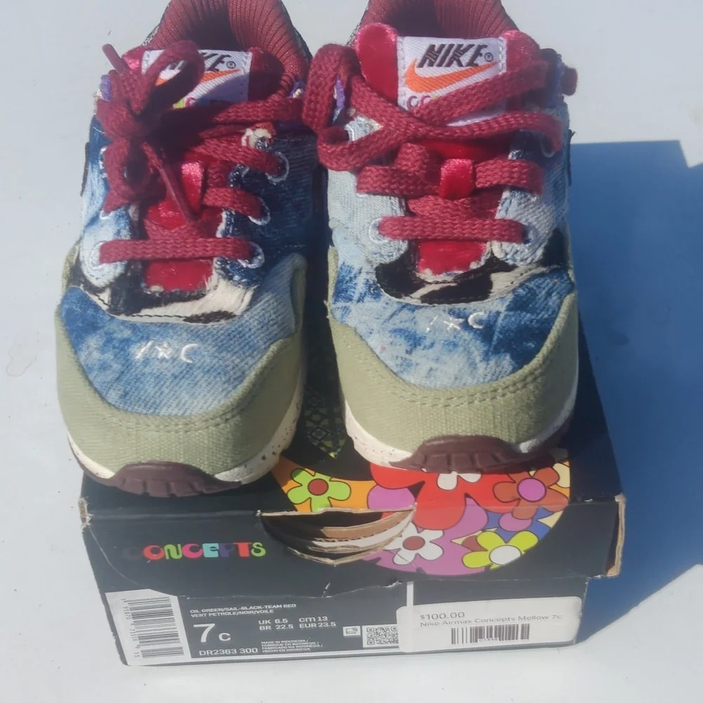 Nike Concepts Air Max 1 SP (TD) 7c - Picture 2 of 3